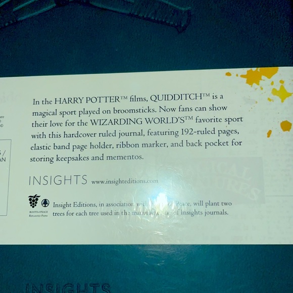 NEW/Sealed - Harry Potter Quidditch Journal bundle 🧙‍♂️ - Picture 5 of 9